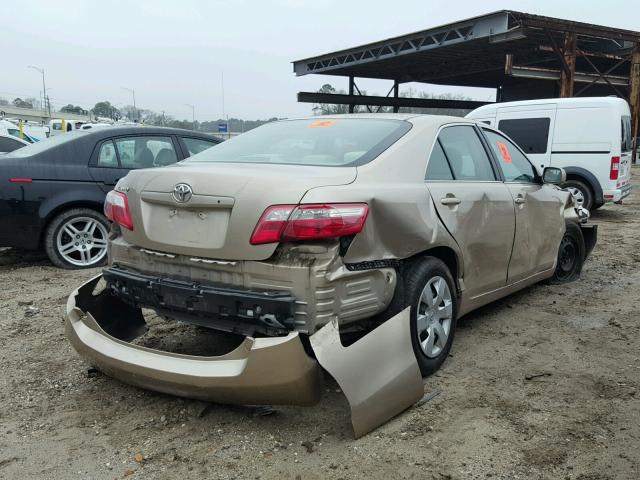 4T1BE46K09U414200 - 2009 TOYOTA CAMRY BASE GOLD photo 4