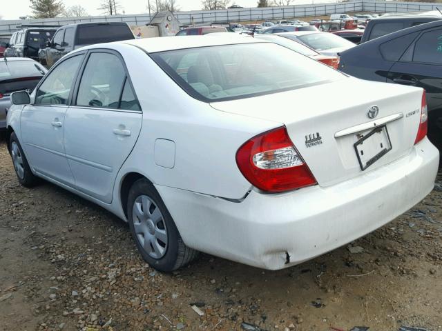 4T1BE32K54U288229 - 2004 TOYOTA CAMRY LE WHITE photo 3