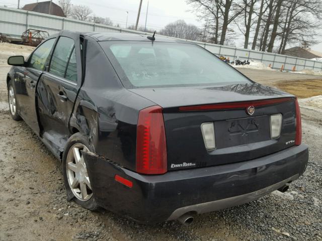 1G6DW677670196853 - 2007 CADILLAC STS BLACK photo 3