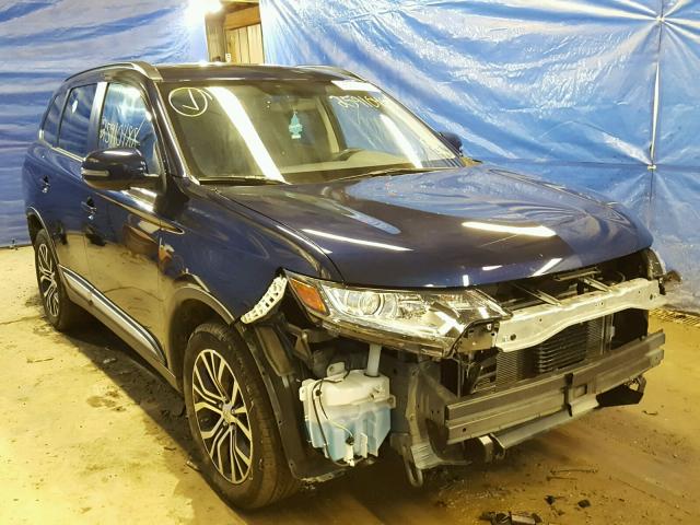 JA4AZ3A35GZ036206 - 2016 MITSUBISHI OUTLANDER BLUE photo 1