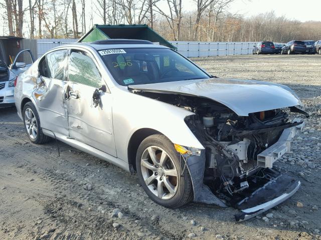 JNKCV51F96M602376 - 2006 INFINITI G35 SILVER photo 1