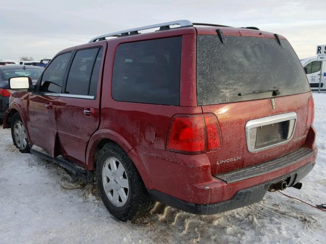 5LMFU28595LJ02339 - 2005 LINCOLN NAVIGATOR BURGUNDY photo 3