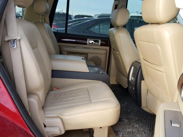 5LMFU28595LJ02339 - 2005 LINCOLN NAVIGATOR BURGUNDY photo 6