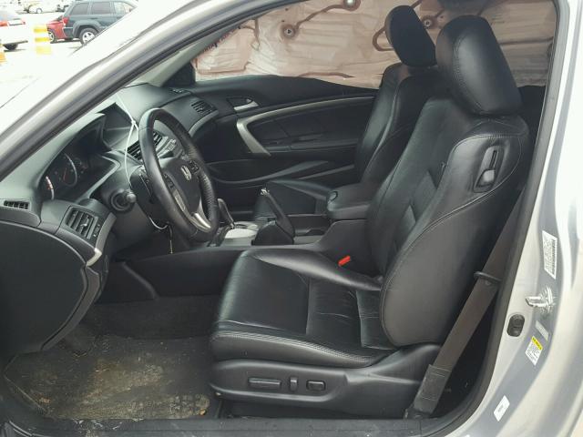 1HGCS2B84BA004329 - 2011 HONDA ACCORD EXL SILVER photo 5