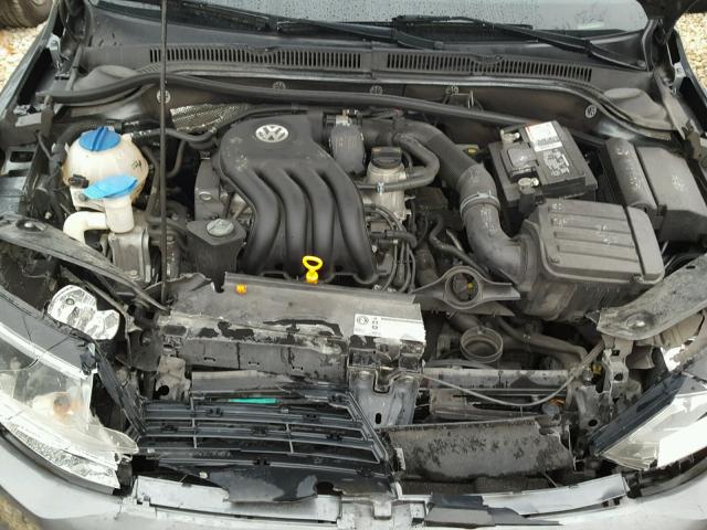 3VW2K7AJ7CM308641 - 2012 VOLKSWAGEN JETTA BASE ნაცრისფერი ფოტო 7