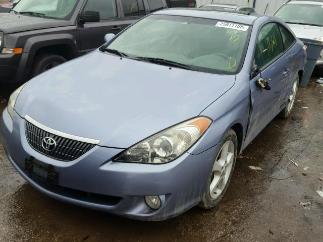 4T1CA30P16U092290 - 2006 TOYOTA CAMRY SOLA BLUE photo 2