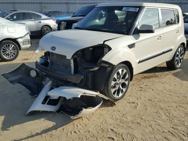 KNDJT2A64C7420348 - 2012 KIA SOUL + WHITE photo 2