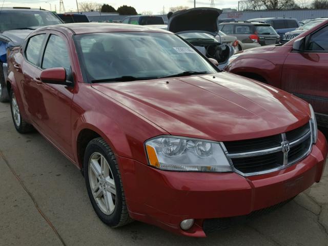 1B3CC5FB8AN227355 - 2010 DODGE AVENGER R/ RED photo 1