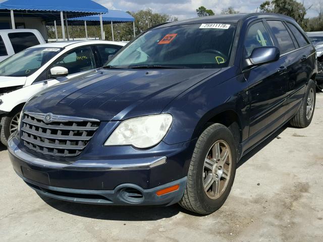 2A8GM68X97R216719 - 2007 CHRYSLER PACIFICA T BLUE photo 2