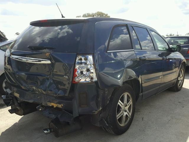 2A8GM68X97R216719 - 2007 CHRYSLER PACIFICA T BLUE photo 4