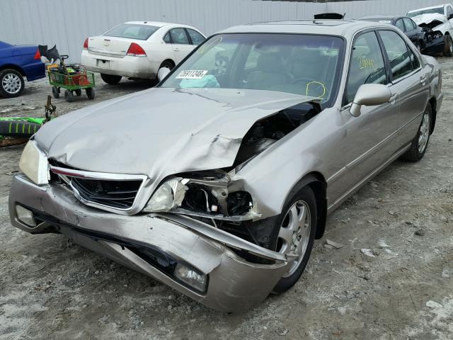 JH4KA96562C006379 - 2002 ACURA 3.5RL TAN photo 2