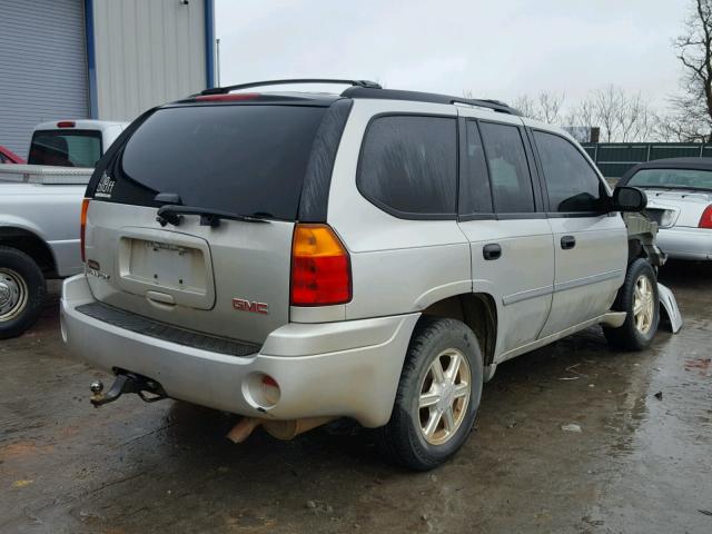 1GKDT13S082120168 - 2008 GMC ENVOY SILVER photo 4