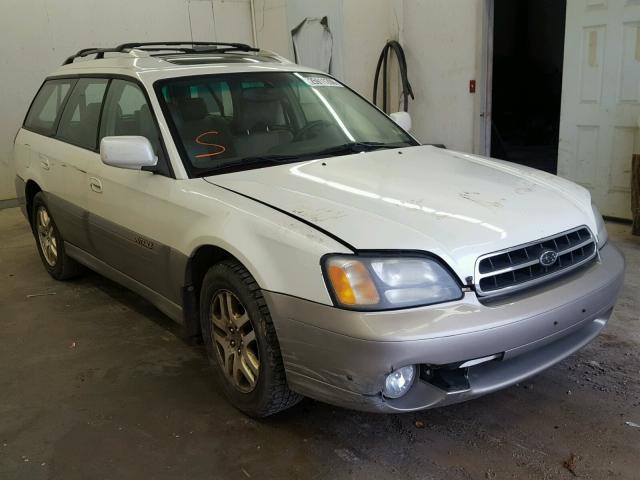 4S3BH686927627268 - 2002 SUBARU LEGACY OUT WHITE photo 1