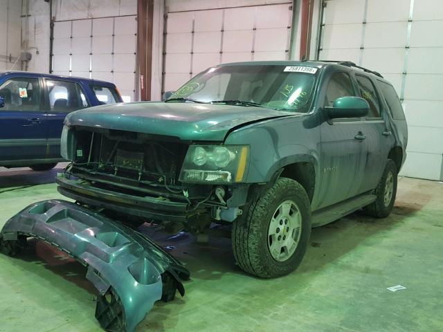 1GNFK23039R154746 - 2009 CHEVROLET TAHOE K150 BLUE photo 2