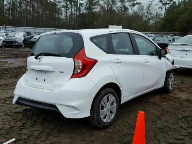 3N1CE2CP8HL352599 - 2017 NISSAN VERSA NOTE WHITE photo 4