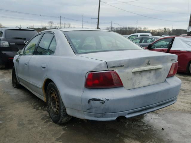 4A3AA46G92E071732 - 2002 MITSUBISHI GALANT ES WHITE photo 3