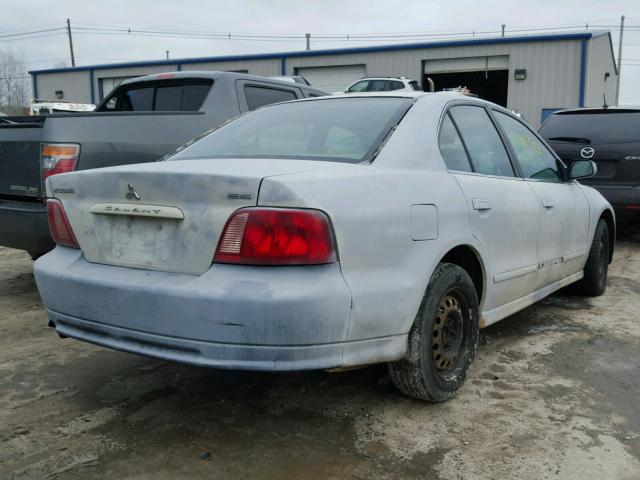 4A3AA46G92E071732 - 2002 MITSUBISHI GALANT ES WHITE photo 4