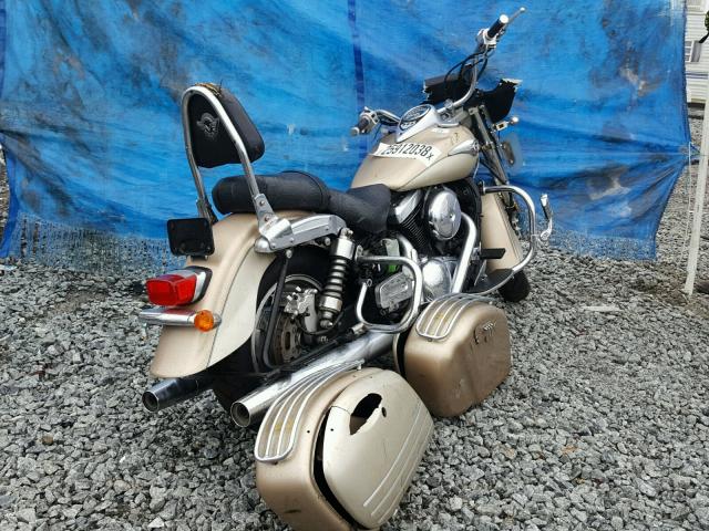 JKBVNAL102A014825 - 2002 KAWASAKI VN1500 L GOLD photo 4