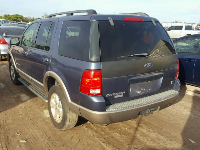 1FMZU64WX4UB36045 - 2004 FORD EXPLORER E BLUE photo 3