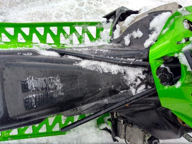 4UF14SNW7ET106543 - 2014 ARCTIC CAT M8000 GREEN photo 5