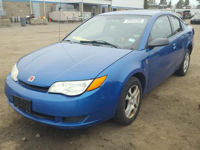 1G8AM12F74Z172828 - 2004 SATURN ION LEVEL BLUE photo 2