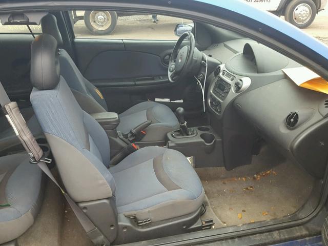 1G8AM12F74Z172828 - 2004 SATURN ION LEVEL BLUE photo 5