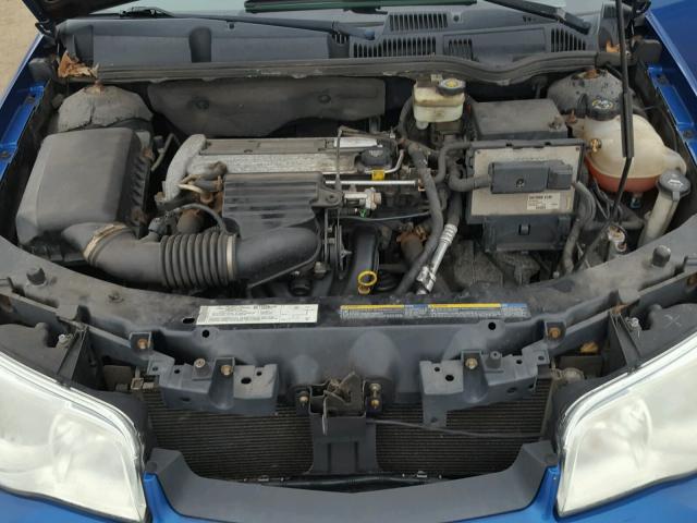 1G8AM12F74Z172828 - 2004 SATURN ION LEVEL BLUE photo 7