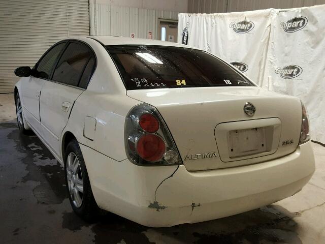 1N4AL11D55C160874 - 2005 NISSAN ALTIMA S WHITE photo 3