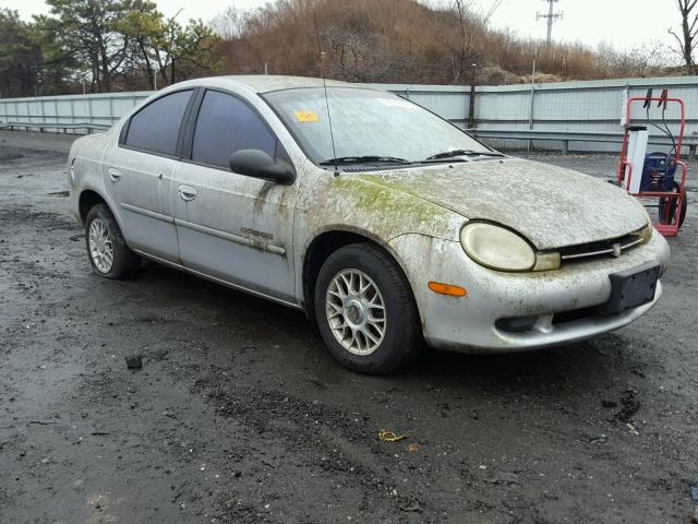 1B3ES46C6YD850004 - 2000 DODGE NEON BASE GRAY photo 1