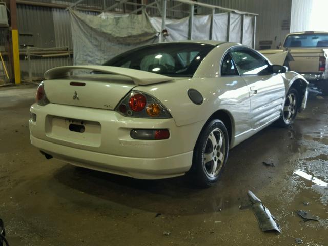 4A3AC44G35E004433 - 2005 MITSUBISHI ECLIPSE GS WHITE photo 4