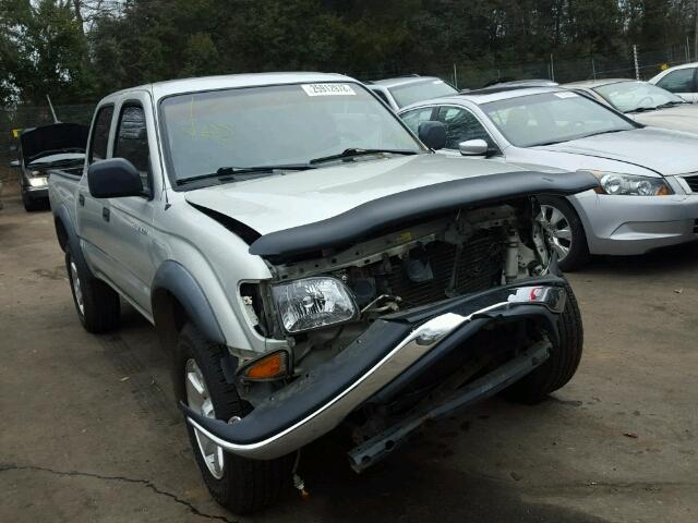 5TEGN92NX3Z212213 - 2003 TOYOTA TACOMA DOU SILVER photo 1