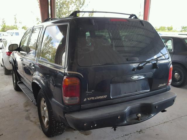 1FMZU85PXYUB39164 - 2000 FORD EXPLORER L BLACK photo 3