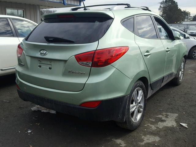 KM8JU3AC7BU243234 - 2011 HYUNDAI TUCSON GLS GREEN photo 4