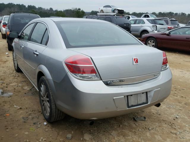 1G8ZV57717F137054 - 2007 SATURN AURA XR SILVER photo 3