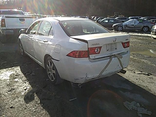 JH4CL96814C017091 - 2004 ACURA TSX WHITE photo 3