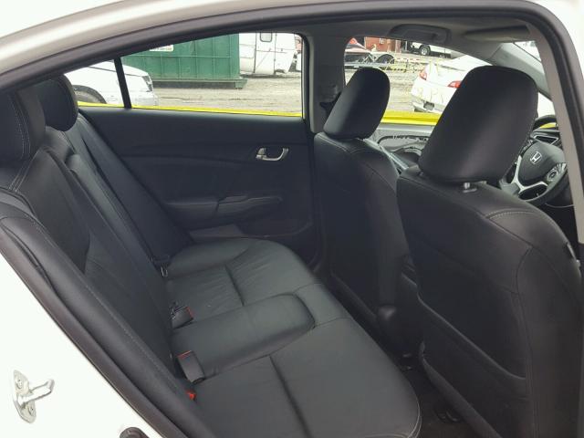 19XFB2F93DE258614 - 2013 HONDA CIVIC EXL 白色 照片 6