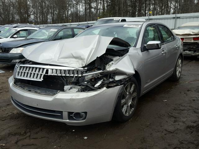 3LNHM26T37R655778 - 2007 LINCOLN MKZ SILVER photo 2