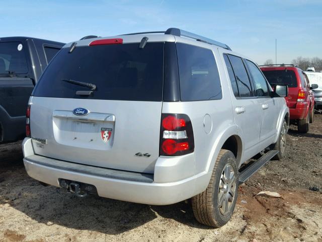 1FMEU7FE3AUA72533 - 2010 FORD EXPLORER L SILVER photo 4