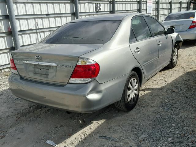 4T1BE30K06U679388 - 2006 TOYOTA CAMRY LE SILVER photo 4