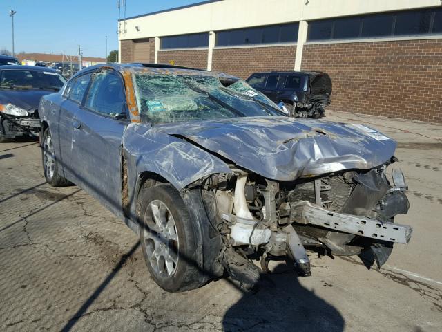 2C3CDXFG2FH875734 - 2015 DODGE CHARGER SE GRAY photo 1