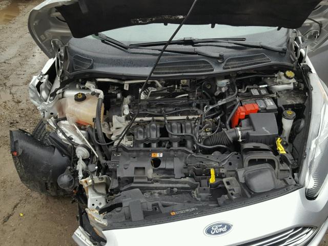 3FADP4BJXFM159324 - 2015 FORD FIESTA SE SILVER photo 7