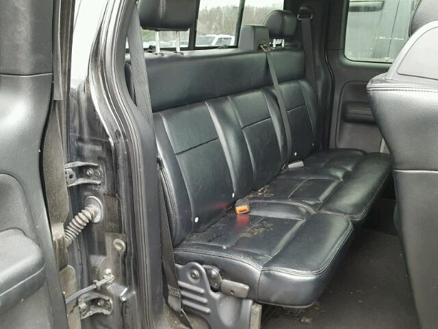 1FTPX14535NB68232 - 2005 FORD F150 Siyah fotoğraf 6