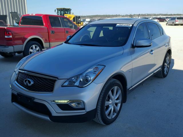 JN1BJ0RP7GM235457 - 2016 INFINITI QX50 SILVER photo 2