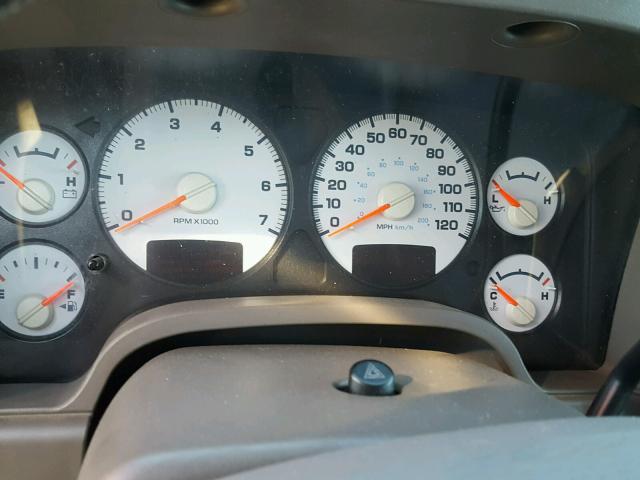 3D7KU28D63G763100 - 2003 DODGE RAM 2500 S RED photo 8