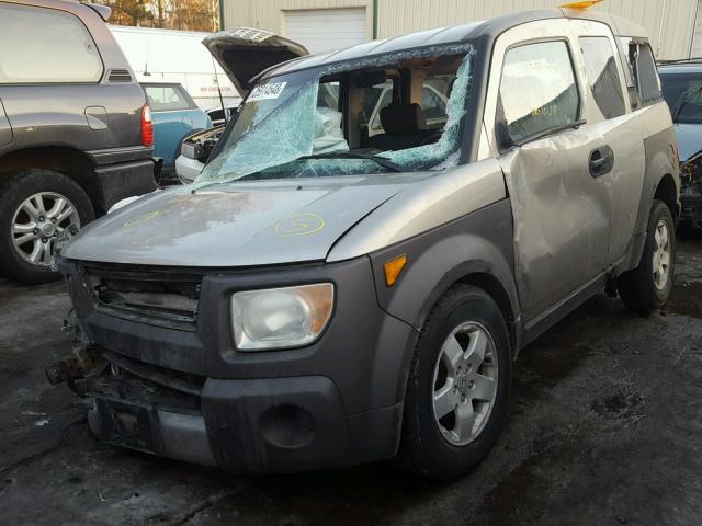 5J6YH28593L021742 - 2003 HONDA ELEMENT EX TAN photo 2