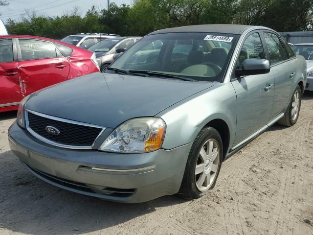 1FAFP23146G158157 - 2006 FORD FIVE HUNDR GREEN photo 2