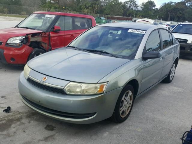 1G8AJ52F53Z138689 - 2003 SATURN ION LEVEL BLUE photo 2