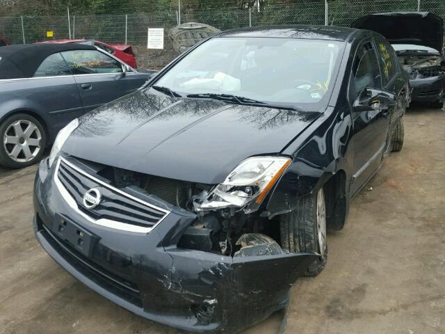 3N1AB6AP0CL693935 - 2012 NISSAN SENTRA 2.0 BLACK photo 2