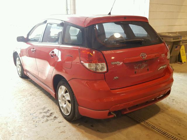 2T1KR32E13C092710 - 2003 TOYOTA COROLLA MA RED photo 3