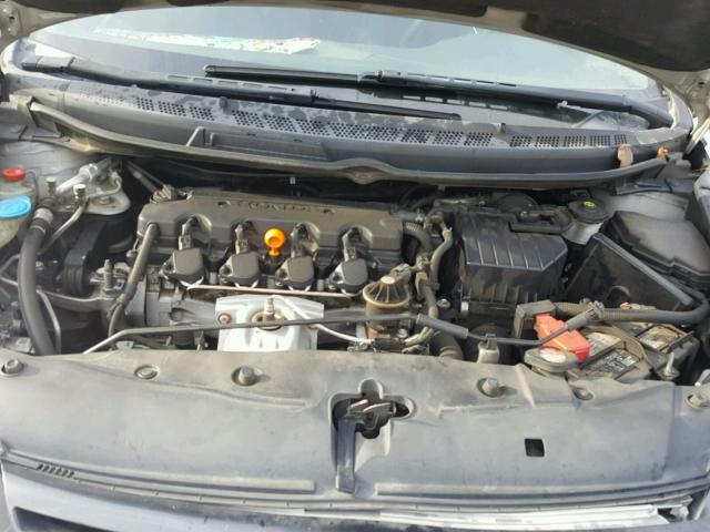 2HGFG12857H581582 - 2007 HONDA CIVIC EX SILVER photo 7